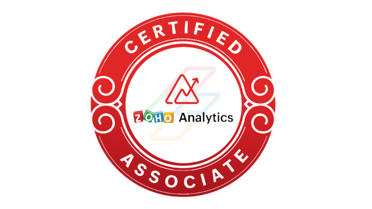 Zoho Analytics Certified Associate